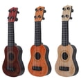 thumbnail image 1 of KAKOWELY Kids Ukulele Toy for Playing with Safe Plastic Material and Assorted Color 3pcs,9.84"X3.54"X1.06", 1 of 4
