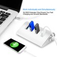 thumbnail image 2 of USB 3.0 Hub 4 Ports  Aluminum USB Hub 3.0, 2 of 7