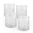 thumbnail image 3 of K&K Home Whiskey Glasses Set of 4 - 12 Oz Unique Diamond Pattern Glasses for Whiskey, Scotch, Bourbon, and Cocktails, 3 of 8