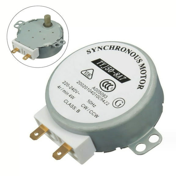 1PCS Microwave Oven TYJ50-8A7 Tray Glass Synchronous Motor AC 220-240V