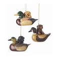 thumbnail image 4 of Kurt Adler PUPPY W/DUCK DECOY ORNAMENT - 3 ASSORTED: BROWN, TAN AND BLACK, 4 of 5