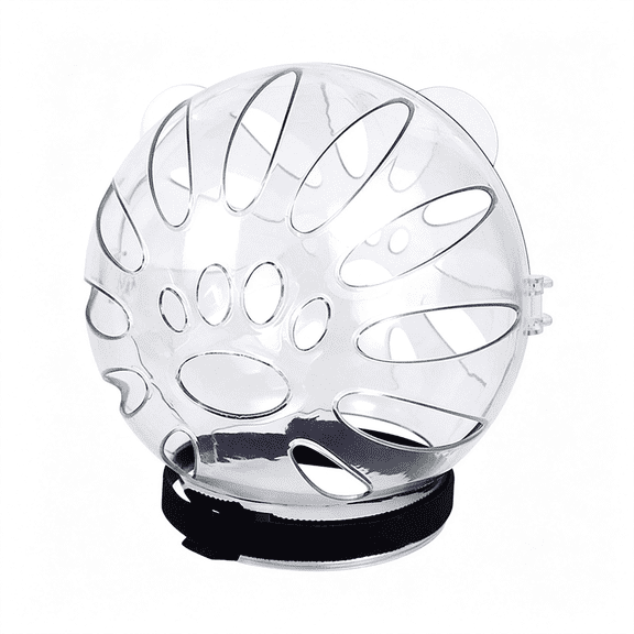 BPPEG Pet Recovery Space Helmets Anti-Lick Head-Covers Breathable Helmets Grooming Help Supplies Muzzle Bubble for Nails Trimming, Safe Protection Dog Anti-Lick Hood