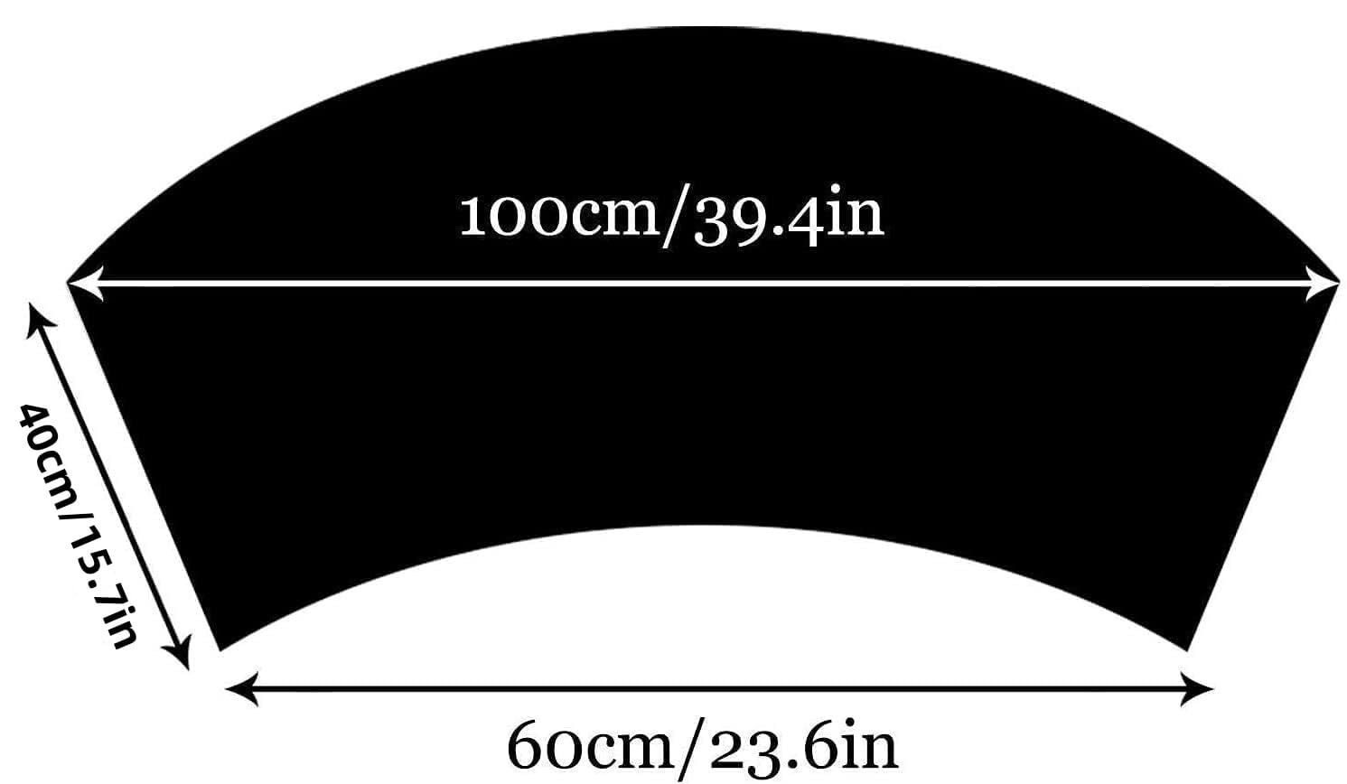 Bath Mat Bathroom Rug Curved Bath Rug Semi Circular Shower Mat Non Slip  Kitchen Durable