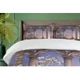 thumbnail image 4 of Ambesonne Gothic Duvet Cover Sets, Secret Garden, 2-King, Lilac Grey Blue, 4 of 7