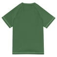 thumbnail image 6 of FORMRS Boys Rash Guard Short Sleeves Swim Shirt Quick Dry UPF 50+ Sun Protection, Sizes 3-12T, Art Garden Scene, 6 of 6