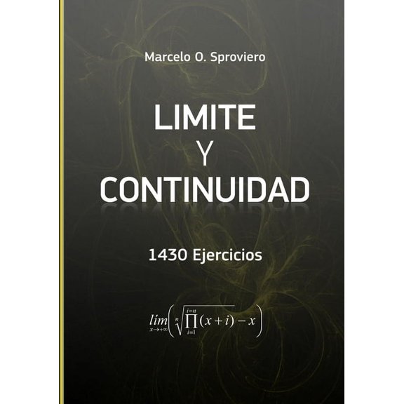 LÃ­mite y Continuidad 1430 ejercicios, (Paperback)