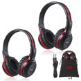 thumbnail image 1 of Auriculares inalámbricos para coche SIMOLIO para niños, paquete de 2 con bolsa de almacenamiento, 1 of 7