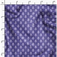 thumbnail image 2 of Soimoi Japan Crepe Satin Purple Fabric By the Yard - 54 Inch Wide - Florals Print Fabric - Elegant and Timeless Patterns for Fashion and Home Decor Printed Fabric, 2 of 6