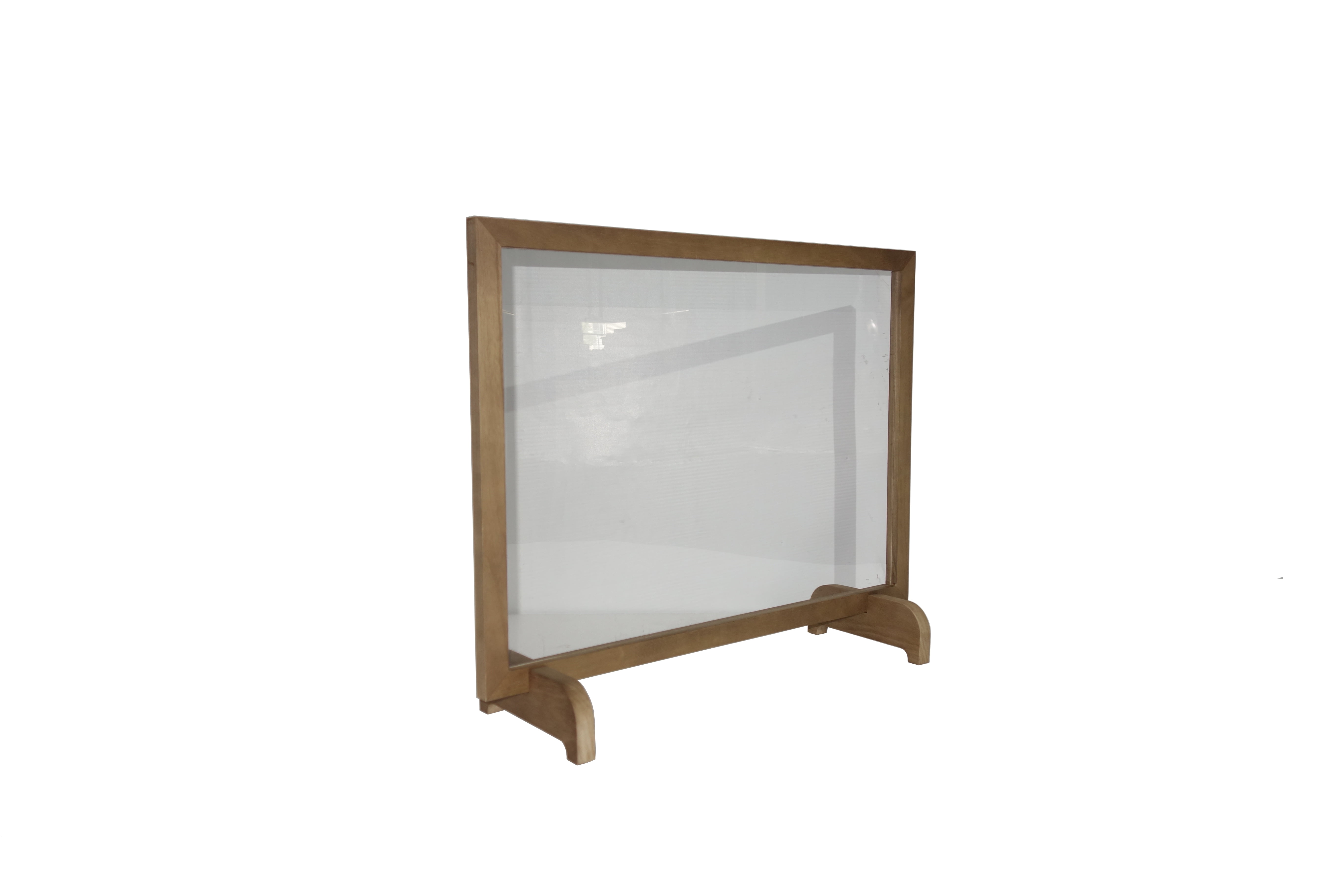 Proman Products Nova Desktop Divider (Set of 2), Plexiglass with Solid