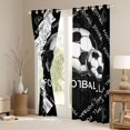 thumbnail image 3 of jejeloiu Soccer Game Black Out Curtains,Football Sport Gaming Curtains Pack of 2 (42x63 Each) For Boys Kids, 3 of 6