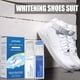 thumbnail image 3 of Limpiador de zapatos blanco Jaysuing, betún abrillantador de descontaminación, agente blanqueador de zapatos con una sola toallita,2 piezas, 3 of 9