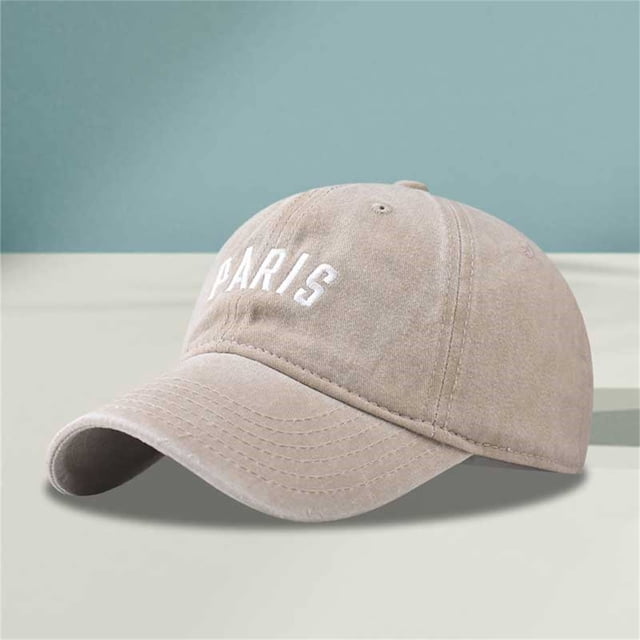 Alphabet Embroidery Solid Color Duck Hat Trend Personality Outdoor Print Breathable Mesh Hat