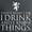 Dark Heather, variant on I Drink and I Know Things T-Shirt Funny Tyrion Lannister GoT Tee Vintage Print