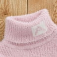thumbnail image 4 of Lilgiuy Little Boy Girl Turtleneck Sweater Fall Winter Candy Color Soft Skinny Pullover Warm Sweater for Vacatioan Travel Holiday(2-10Years), 4 of 5