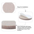 thumbnail image 7 of Fulier 20pcs Round Non-slip Felt Furniture Pads 3/4" Floor Protector for Chair Legs Feet Beige, 7 of 7