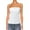 White, variant on Uinagy Women's Solid Color Sleeveless Backless Slit Tube Top Top