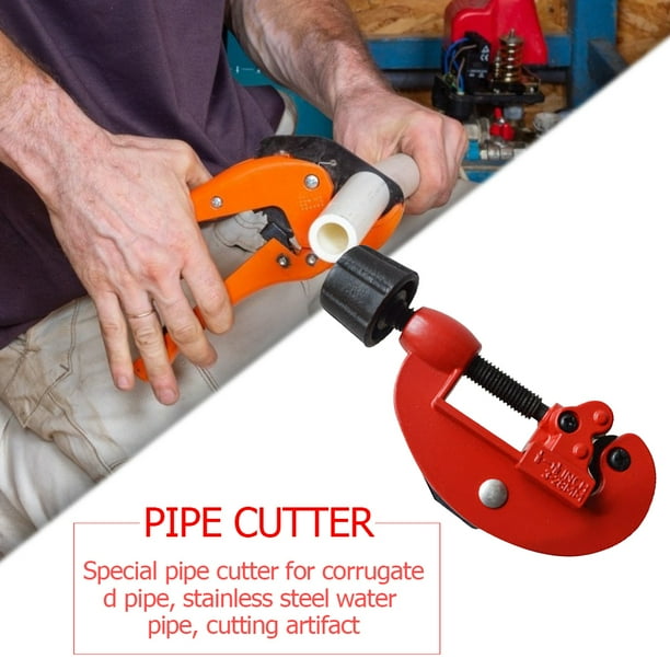 Jinveno Manual Pipe Cutter Tube Shear Cutting Knife for PVC Copper