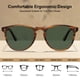 thumbnail image 4 of Lentes de Sol CARFIA de Acetato Polarizados para Hombre CA2307 Lente Verde, 4 of 9