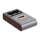 thumbnail image 1 of Organizador de almacenamiento para reposabrazos de coche, resistente al desgaste, práctico, multifuncional, con portavasos y funda para reposabrazos gris, 1 of 8