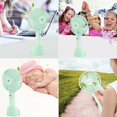 thumbnail image 5 of Mini Handheld Fan Portable, Hand Held Personal Fan Rechargeable Battery Operated Powered Cooling Desktop Electric Fan with Base, 2500Mah Battery 4 Modes for Home Office Travel Outdoor, 5 of 5