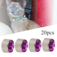 thumbnail image 4 of AMONIDA 20Pcs Rivet Studs Round Alloy DIY Shoes Clothes Bags Decoration With 20Pcs Washers 12mm,DIY Shoes Decoration Rivet,Rhinestone Crystal Rivets, 4 of 7