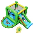 thumbnail image 1 of Patiojoy Kids Bounce House Inflatable Bouncer Jump Climbing Slide BallPit Without Blower, 1 of 10