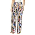 thumbnail image 3 of Daiia Colourful Horses Women's Sleep Pant with Pockets and Drawstring,Pajama Pants-XX-Large, 3 of 9