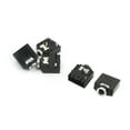 thumbnail image 1 of Unique Bargains 5Pcs 3.5mm Female Audio Stereo Jacks Socket Adapter for Headset Earphone, 1 of 1