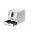 thumbnail image 2 of Durable VARICOLOR MIX Desktop Organizer 7 Drawer Color Coded Storage | Letter Size+, 2 of 4