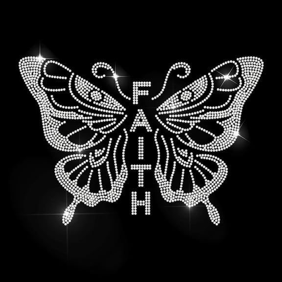 1Sheet Glass Hotfix Rhinestone Iron on Appliques Costume Accessories ...
