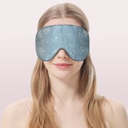 Aroma Season Stain Sleep Mask, Blackout, Lightweight, Blindfold for Travel&Nap, Sleep Blinder (Blue)