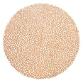 thumbnail image 2 of Tnobhg Round Table Mat Dinner Table Non-Slip Wipeable Coral Tree Pattern Placemat Heat Resistant Hollow Table Coaster Bowl Pad Home Christmas Decor, 2 of 8