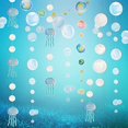thumbnail image 3 of 26ft Bubble Garland Under The Sea Balloon Jellyfish Garland Kit Hanging Bubble Coutout Garlands Banner Backdrop Steamer, 3 of 7