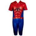 thumbnail image 2 of Spider-Man Cropped Union Suit-Small, 2 of 4