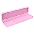 thumbnail image 1 of Velvet Presentation Gift Jewellery Ring Necklace Box Case (d, Pink), 1 of 5