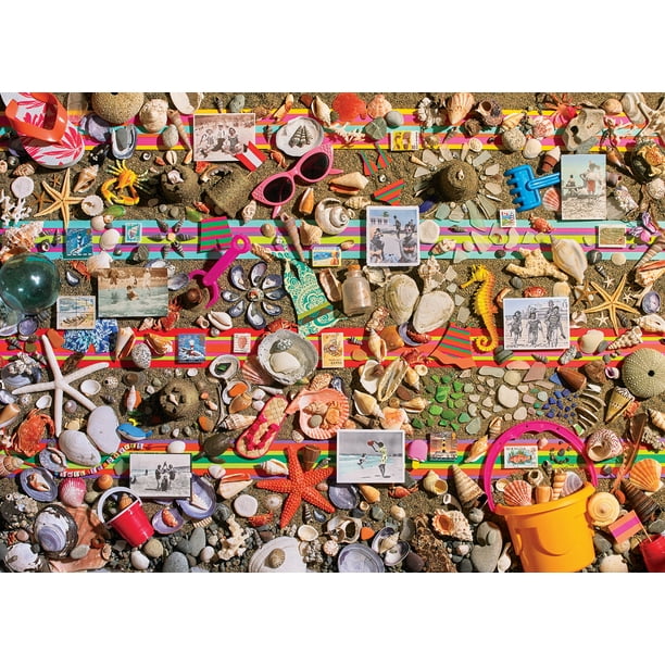 Jigsaw Puzzle 1000 Pieces 26.625"X19.25"-Beach Scene - Walmart.com - Walmart.com