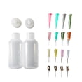 thumbnail image 1 of Body Art Applicator Bottle With Nozzle Set 30ml Pigment Bottle Body Drawing Making Tool Set Face Jewels, 1 of 5
