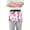 Cartoon Pastel Dinosaurs, variant on Various Pose Sloths Server Apron with 3 Pockets Waterproof Waitress Waist Short Apron for Man Woman 12 Inches