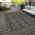 thumbnail image 6 of Addison Rugs Chantille Indoor/Outdoor Transitional Geometric Black Washable Rectangle Rug, 10' x 14', 6 of 6