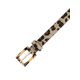 thumbnail image 2 of CINTURONES RETRO DE LEOPARDO INSPIRE CHIC PARA MUJER, ANCHO DE 0.7" CINTURILLA DE PIEL SINTÉTICA PARA PANTALONES VAQUEROS Y VESTIDOS 44.1x0.7" (LxA) NEGRO CAQUI, 2 of 6
