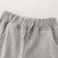 thumbnail image 4 of Kids' Solid Color Tracksuit Pants With Bunched Feet Mid Sized Hoodie Pants, 4 of 4