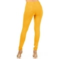 thumbnail image 3 of Women's Classic Skinny Ponte Pants Stretchy Mid-Rise Fit, 5-Pocket Design, 3 of 4