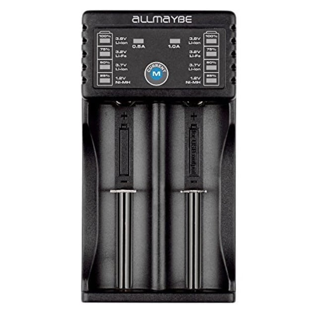 Smart Battery Charger for Rechargeable Batteries Ni-MH Ni-Cd AA AAA Li-ion