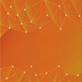 thumbnail image 1 of Ahgly Company Machine Washable Indoor Square Transitional Neon Orange Area Rugs, 4' Square, 1 of 7