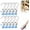 Blue, variant on Space-Saving Clothespin Hat Pants Storage Hanging Travel Hook,Stainless Steel Clothes Hanger Hooks Boot Hanger Clips,360° Rotating Multifunctional Closet Organizer Pins for Pants