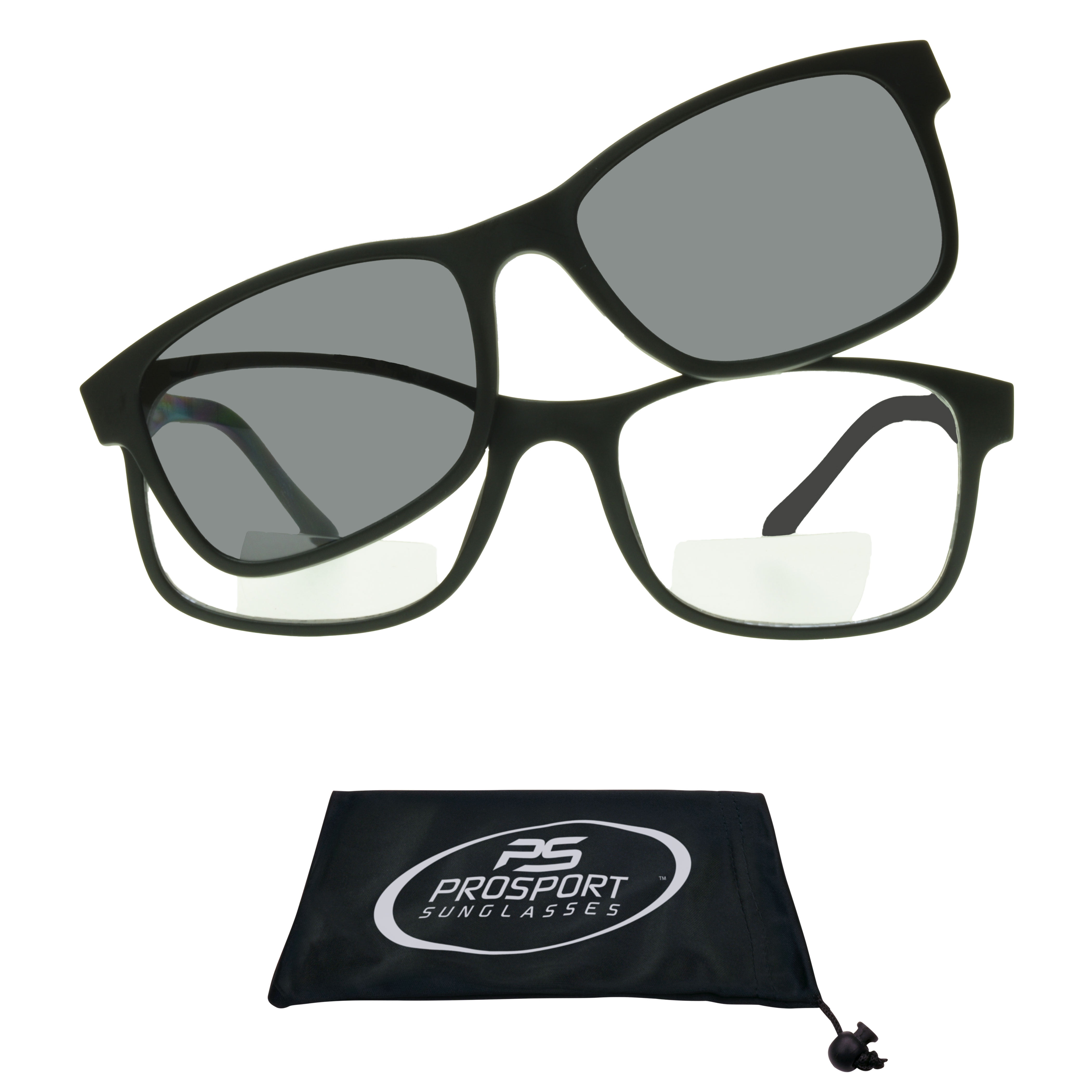 Unique Bifocal Reading Glasses with Magnetic Polarised Sunglasses Overlay UV400