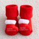 thumbnail image 4 of Calcetines antideslizantes navideños para bebés y niños pequeños con patrón de dibujos animados en 3D, calentadores de pies, M, 4 of 5
