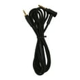 thumbnail image 2 of Upgrade Earphone Wire, Right Angle Plug Flexible 4.9ft Replacement Headphone Cable Reduce Current Noise Impact Plug And Play With Microphone For XL Headphones, 2 of 8