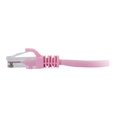 thumbnail image 3 of C2G 25ft Cat6a Snagless Unshielded (UTP) Network Patch Ethernet Cable-Pink - Patch cable - RJ-45 (M) to RJ-45 (M) - 25 ft - UTP - CAT 6a - molded, snagless, stranded - pink, 3 of 3