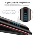 thumbnail image 5 of Professional Hair Straightener Ceramic Ionic Fast Heat-Up Hair Flat Iron Negative Ion  Iron Lcd Display Hair Straightener, 5 of 7
